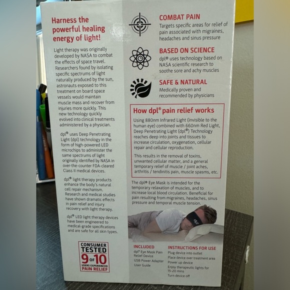 Head Pain Eye Mask - Picture 3 of 4